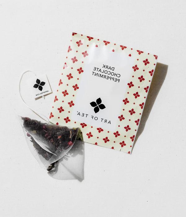 Dark Chocolate Peppermint Eco Teabag Sachets